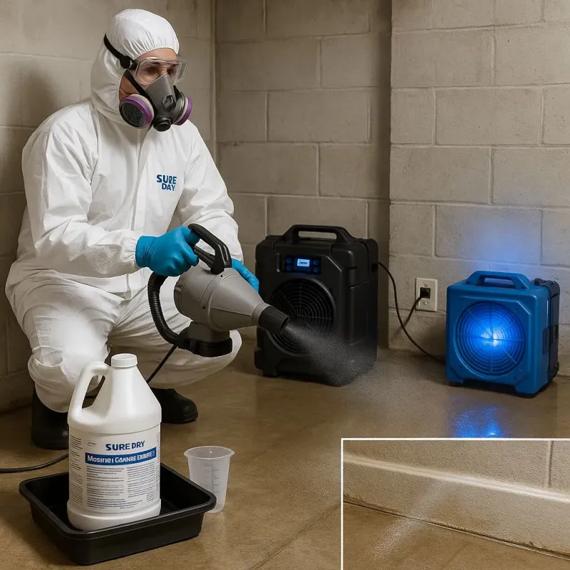 Sanitization and Odor Removal process in Freetown, MA
