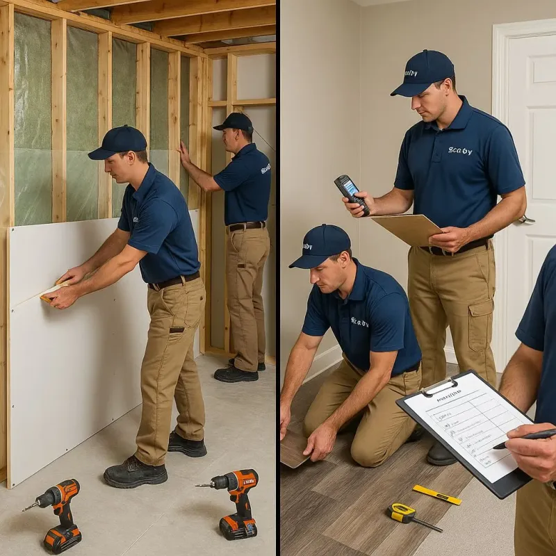 Repairs and Reconstruction process in Freetown, MA